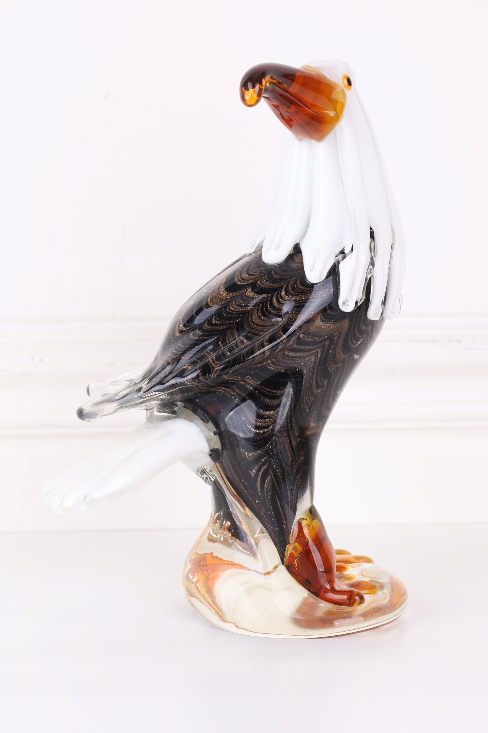 Figurka - Super ozdoba Ptaszek, ze szkła murano